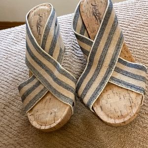 Lucky wedge shoes size 9.5